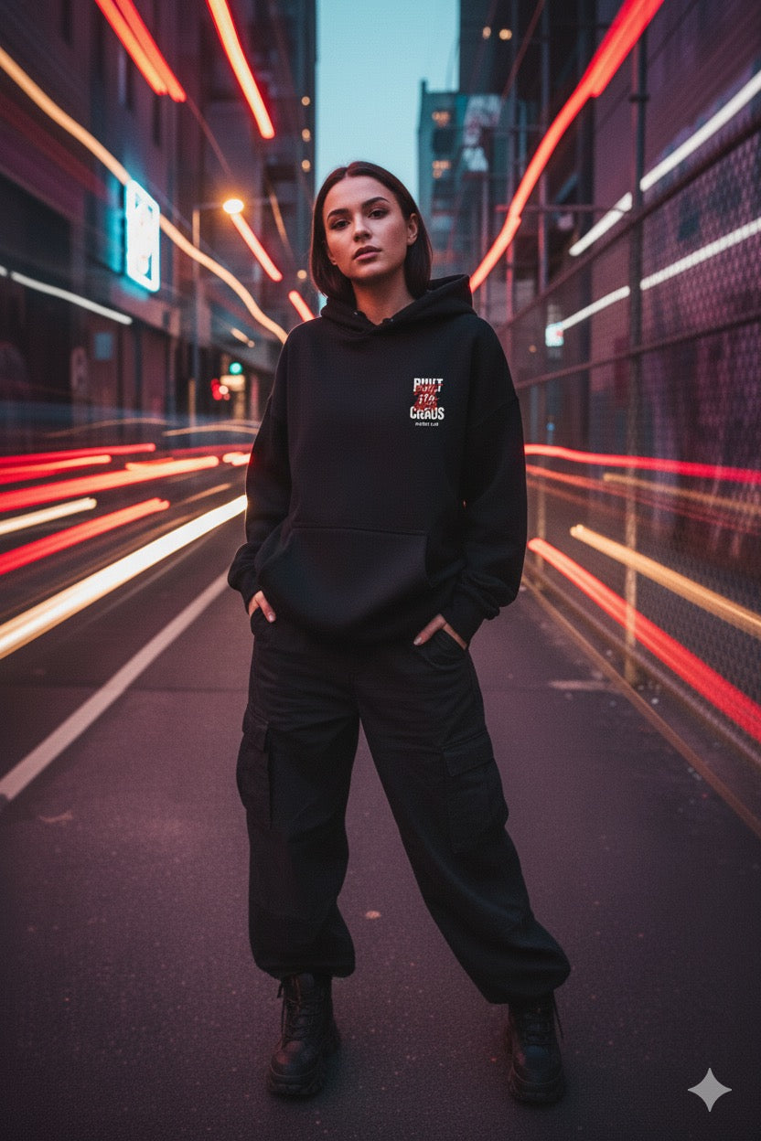 Sudadera Built for Chaos OVERSIZE